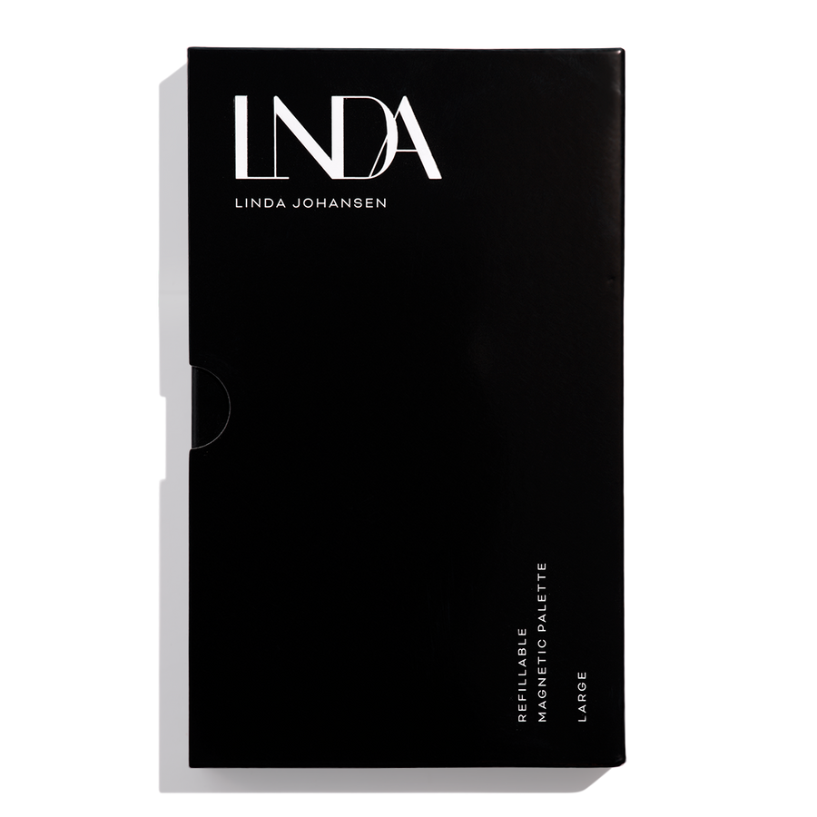 Empty refill palette - Black Linda Johansen Skincare